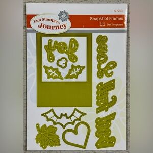 Fun Stampers Journey Snapshot Frames Die Set